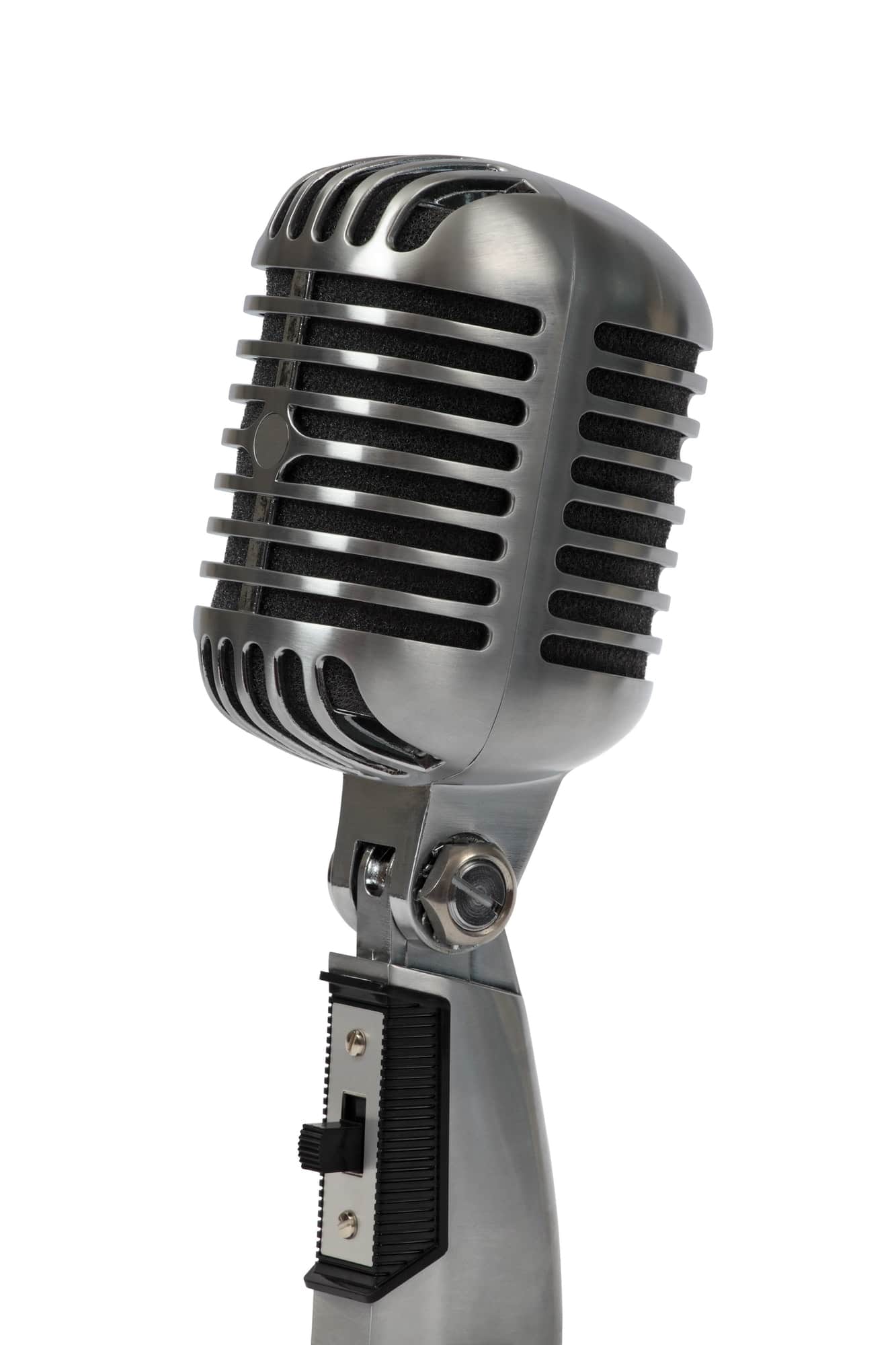 Retro microphone